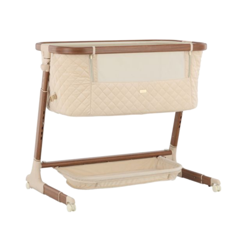 Q-Wiggle Electric Co-Sleeper Cream - Hazel