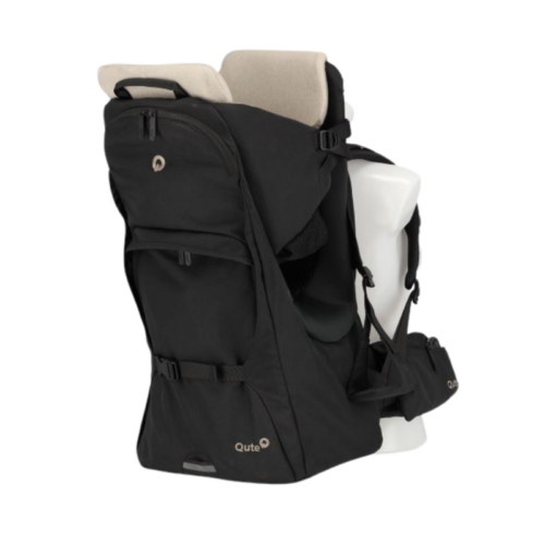 Qute Q-Nomade Kinderdrager - Zwart
