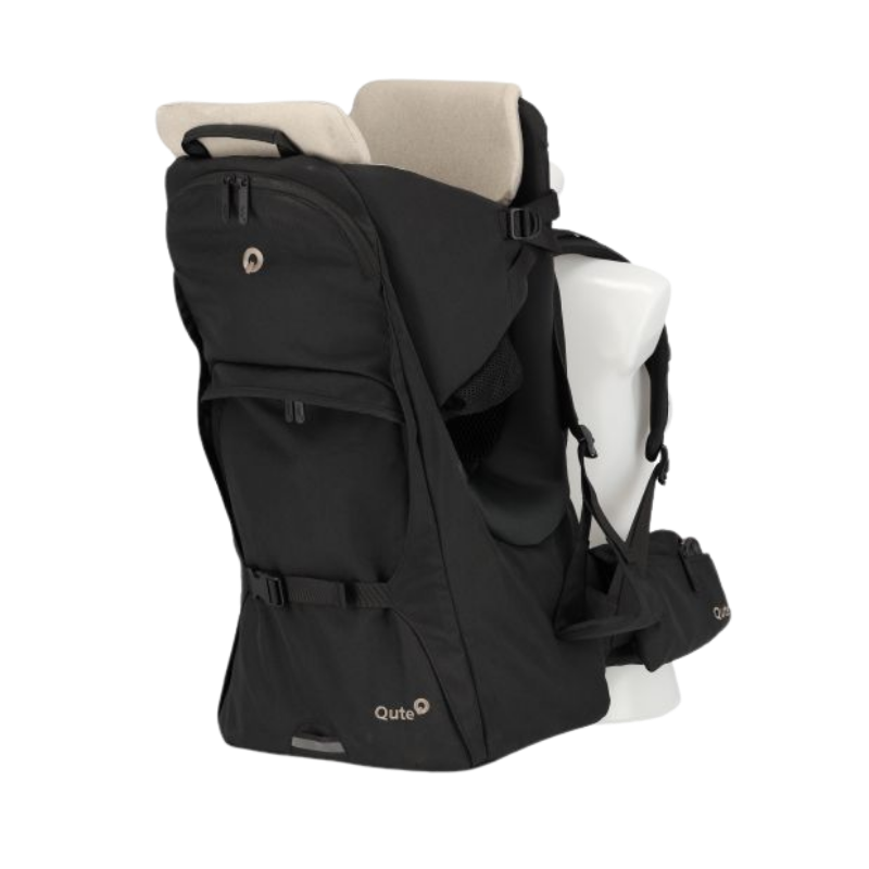 Qute Q-Nomade Kinderdrager - Zwart